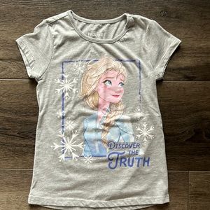 Girl’s Disney Frozen 2 Elsa Top Sz 7/8